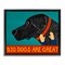 Stupell Industries Big Dogs Are Great Floating Frame, design by Stephen Huneck